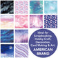 Desecraft 12x12 Shimmer Dream Watercolor Cardstock Scrapbook Paper - 36 Sheets