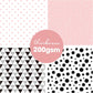 Desecraft 48 sheets 12x12 Scrapbooking Cardstock Decorative Paper Pack Pink for Card Making Origami Scrapbook Paper Materials Supplies